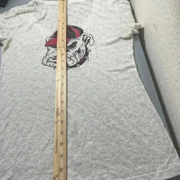 Georgia Dawgs Soffe Vintage Tee Shirt Women's Size M Football Bulldogs - Picture 12 of 12